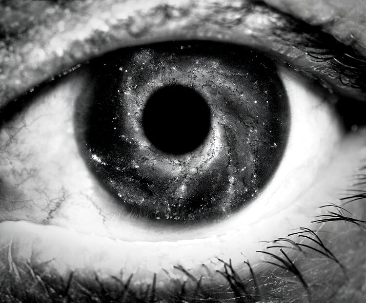 Human eye and Universe